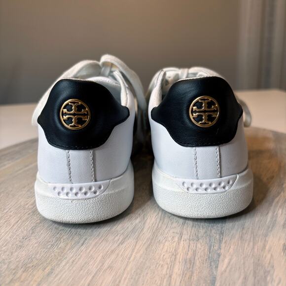 Tory Burch Women's Howell T-Saddle Leopard Print Sneakers Shoes US Size 5.5 M - Picture 8 of 13